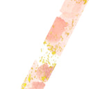 Pink Gold Foil Washi Tape