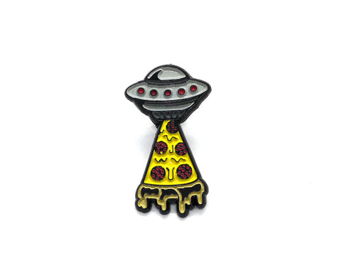 UFO Pizza Lapel Pin