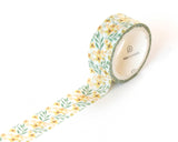 Yellow Flower Washi Tape Set